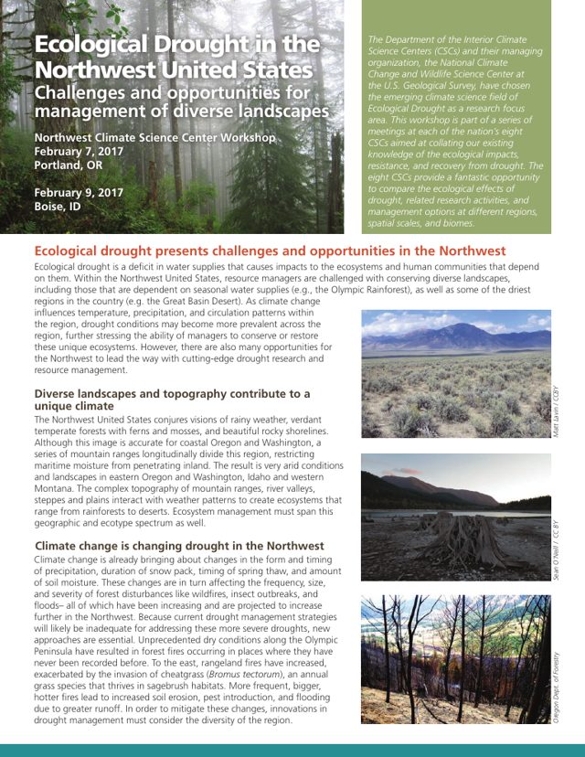 Cover of Ecological Drought in the Northwest United States