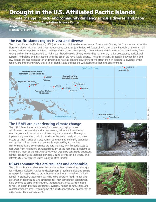 Cover of Drought in the US-Affiliated Pacific Islands