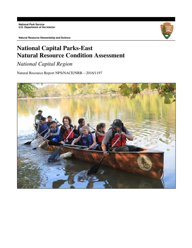 Cover of National Capital Parks-East Natural Resource Condition Assessment